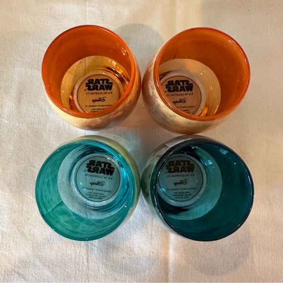 Disney Star Wars Planetary Tumbler Glasses (4) - Picture 7 of 11